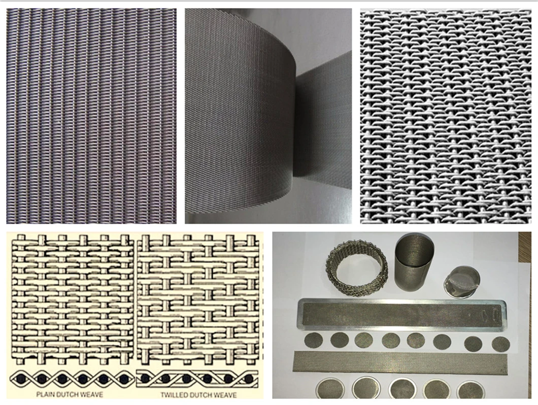 304 316 Stainless Steel Wire Screen Metal Mesh Industrial Filter Mesh Steel Woven Mesh Cloth