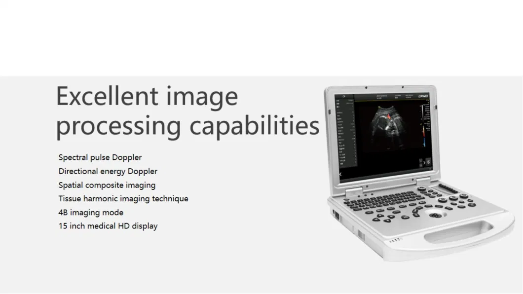 Dawei Dw-L3 Laptop Color Dopper Ultrasound Machine Portable CE ISO