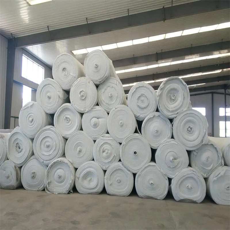 Hot Sale White or Black Non Woven Geotextile Needle Punched Staple Fiber PP Pet Polyester Geotextile
