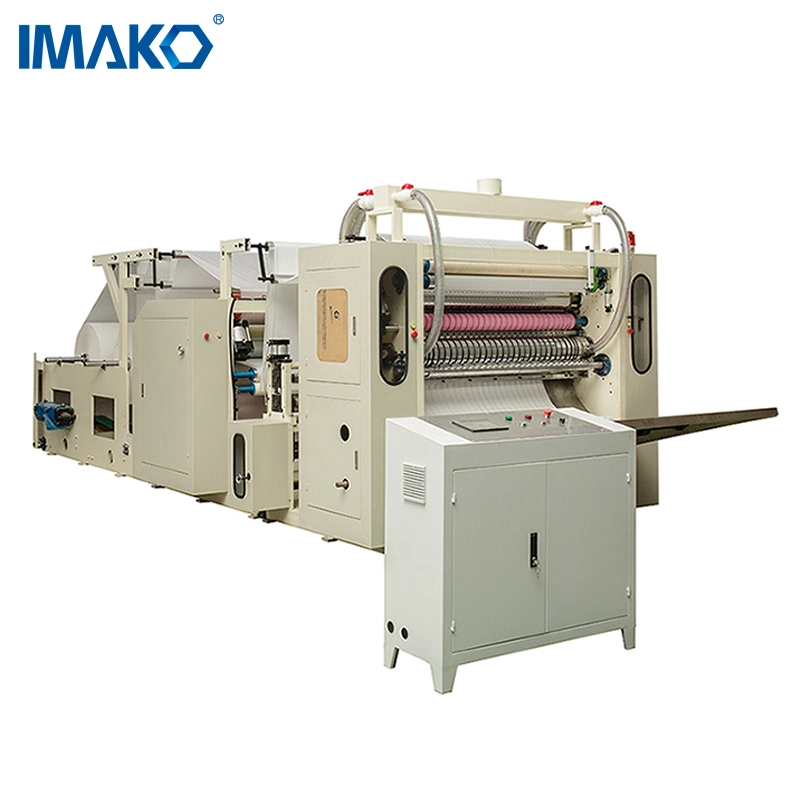 Easy Control Toilet Roll Napkin Tissue Towel Machinery Manufacturer Small Paper Mill Manufacturing Production Line V Folding Facial Tissue Making Machine Price