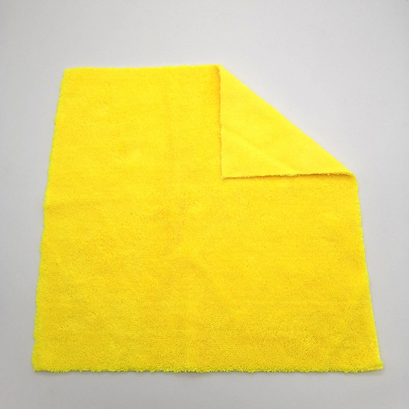 300GSM 40*40cm Microfiber Car Drying Cleaning Towel Warp Knitting Car Wash Towel