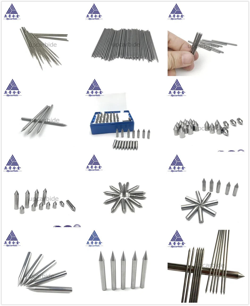 Diameter 6mm Length 50mm Hardness From 90.5~94hra Wc Alloy Steel Tungsten Carbide Needle
