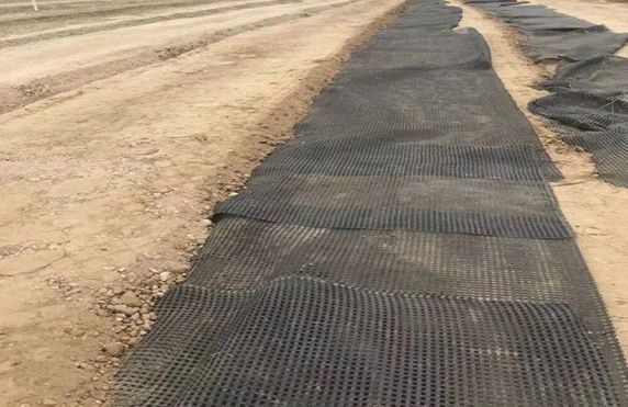 Polyester Biaxial Geogrid for for Road Basement Reinforcement