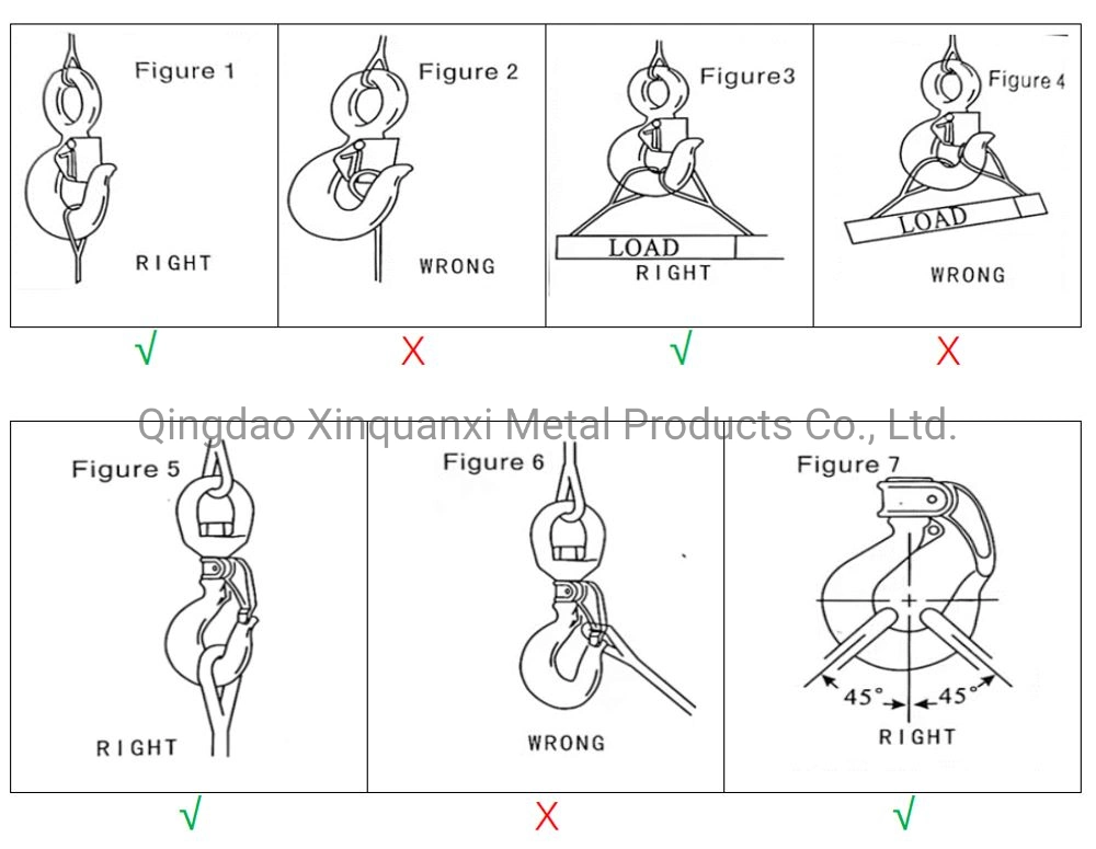 G80 Clevis Grab Hook with Wings for Chain Sling