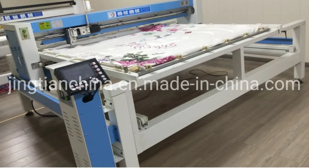 Single Head Moved Quilting Machine Single Needle Quilting Frame