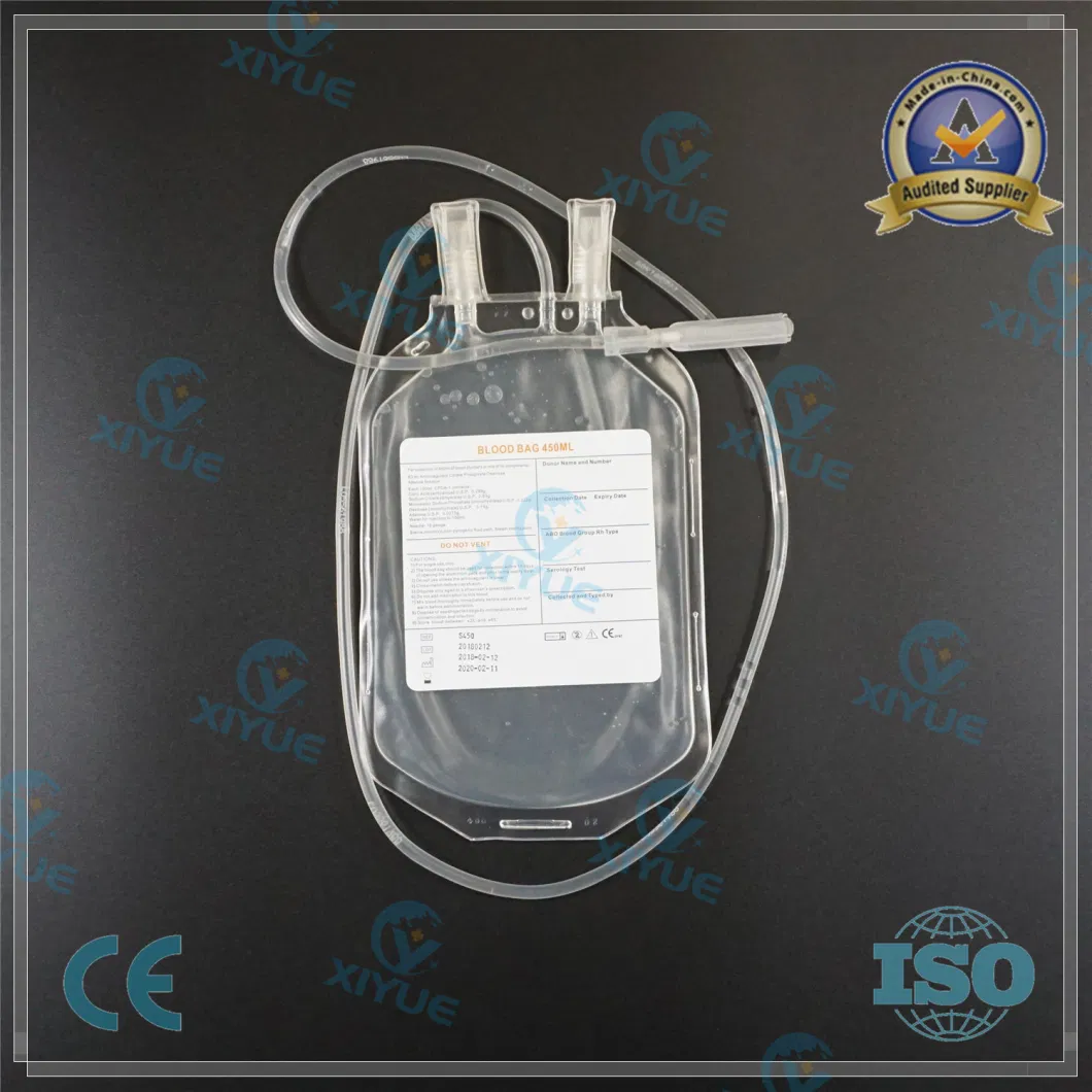 Medical Disposable PVC Blood Bag for Hospital Use