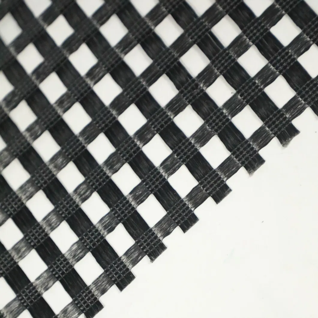 Polyester Biaxial Geogrid for for Road Basement Reinforcement