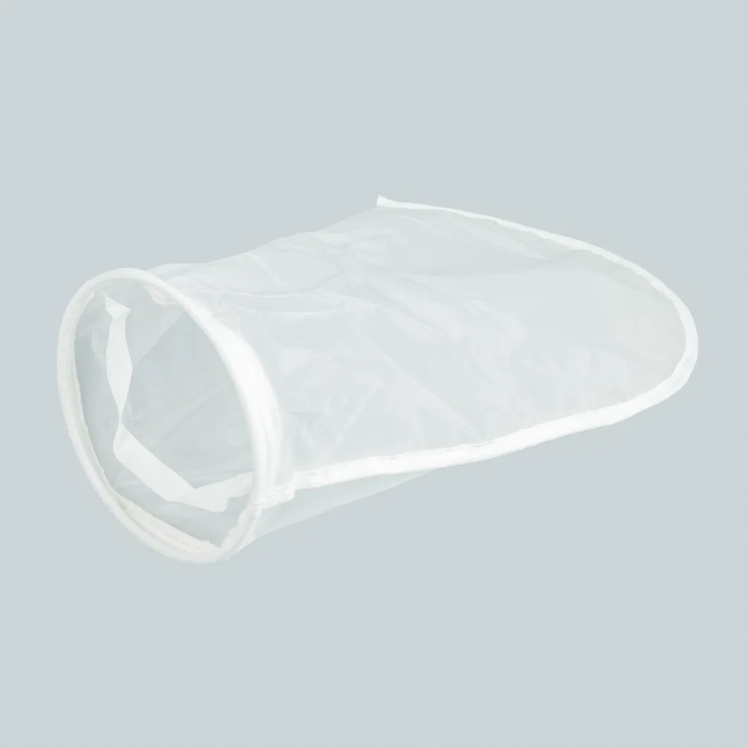 Liquid Filter Bag Filter Cloth with Stainless Rings