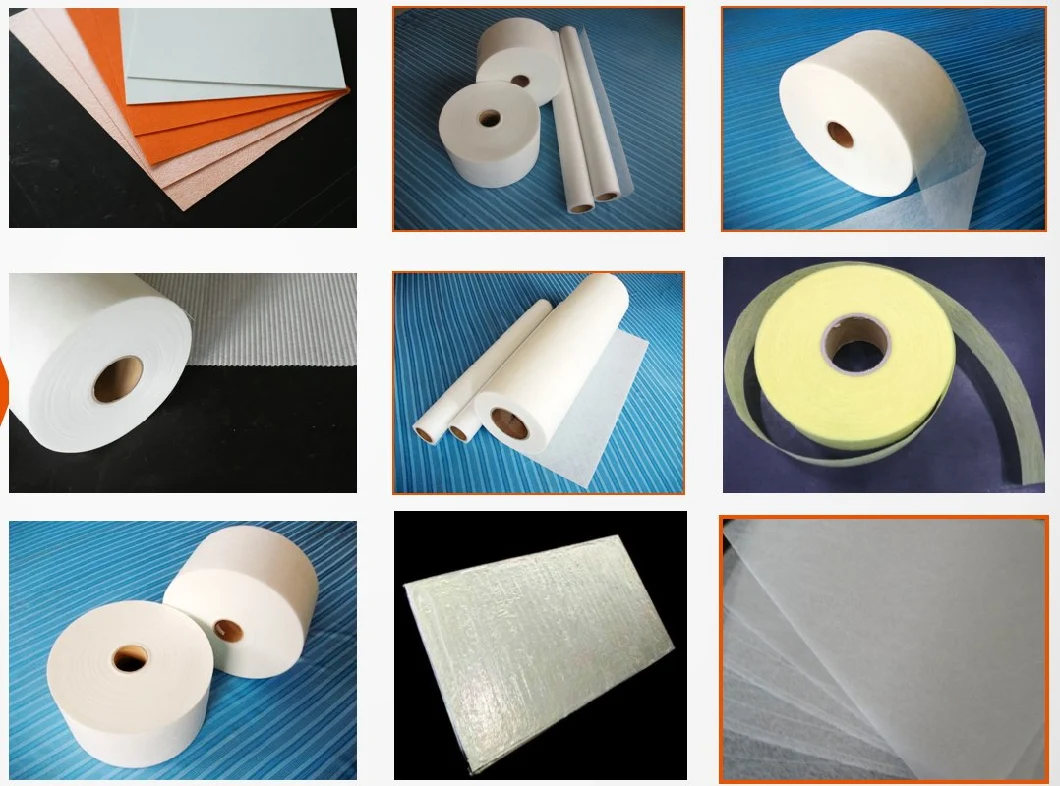 China Manufacture Fiberglass Tissue Mat Used for Vacuum Insulation Panel Core Materials