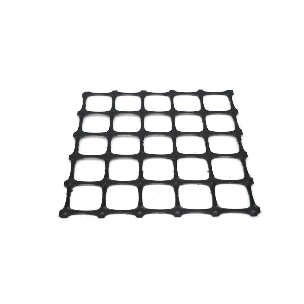 OEM Polypropylene Biaxial Geogrids Supplier for Soil Reinforcement Road Construction