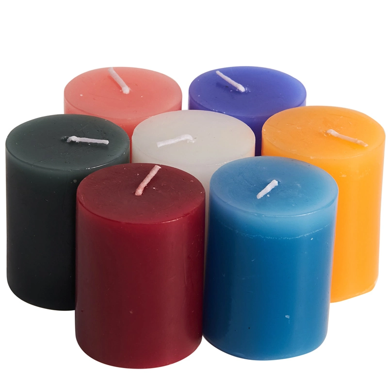 Mini Pillar Tearless Smokeless Candles Wedding Gift Candle