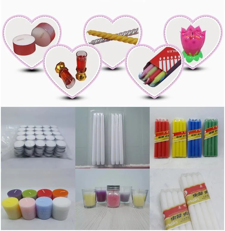 Mini Pillar Tearless Smokeless Candles Wedding Gift Candle