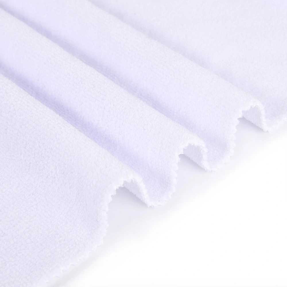 80% Polyester 20%Cotton Terry Jersey Towel Cloth Fabric for Beach Bathrobe Towel