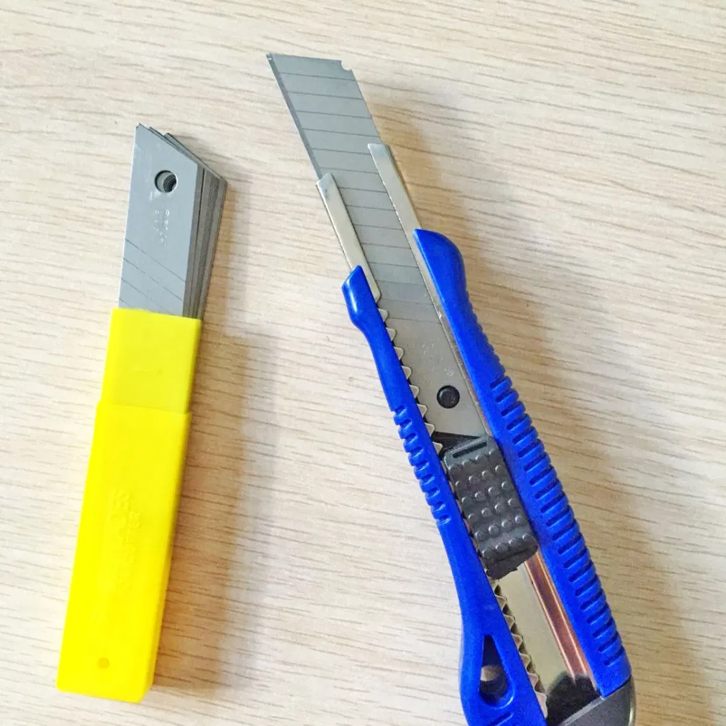 9mm 18mm 25mm Snap off Utility Knife Blades with PP Box