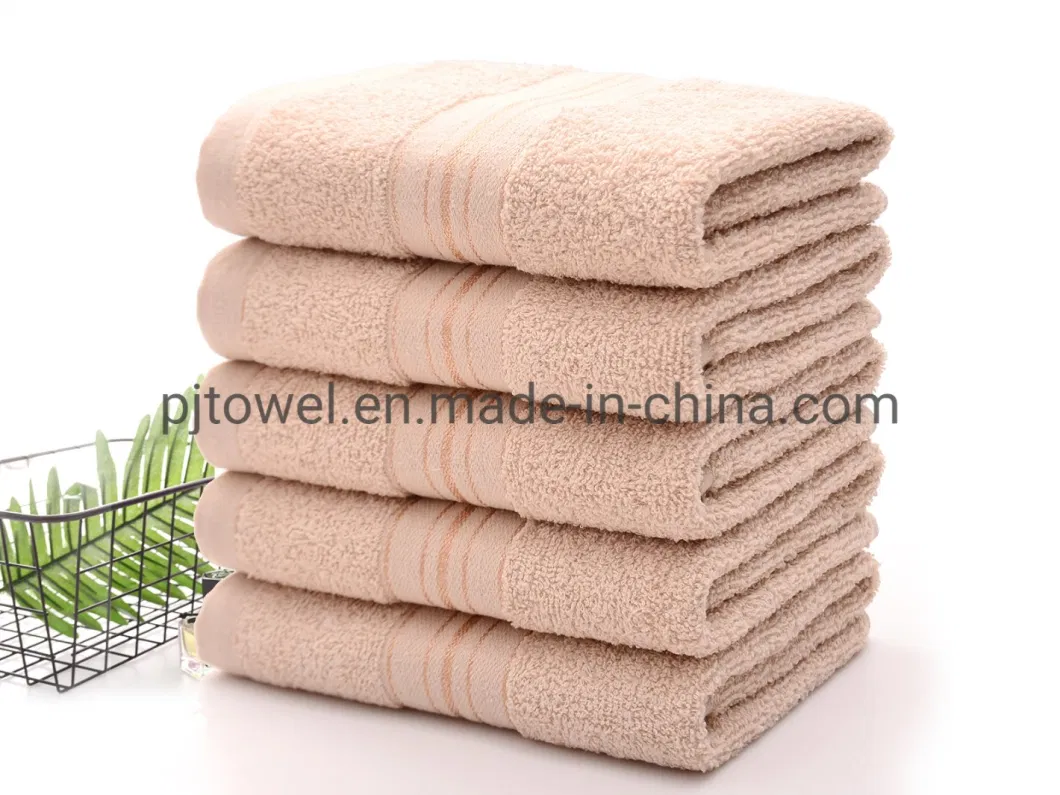 Wholesale Absorbent Terry Hand Towel Soft 100% Cotton Microfiber Beach Bath Towels