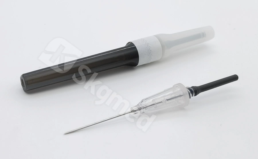 Flash Back Type Black 22g Blood Collection Needle