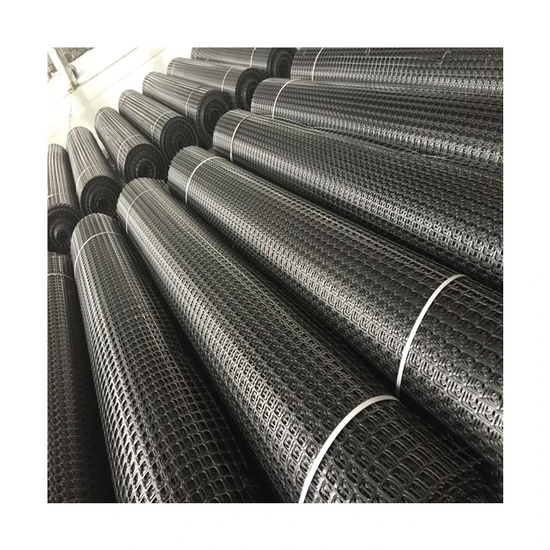 China Plastic Grids Biaxial Geogrid for Road Reinforcement