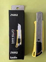 9mm 18mm 25mm Snap off Utility Knife Blades with PP Box