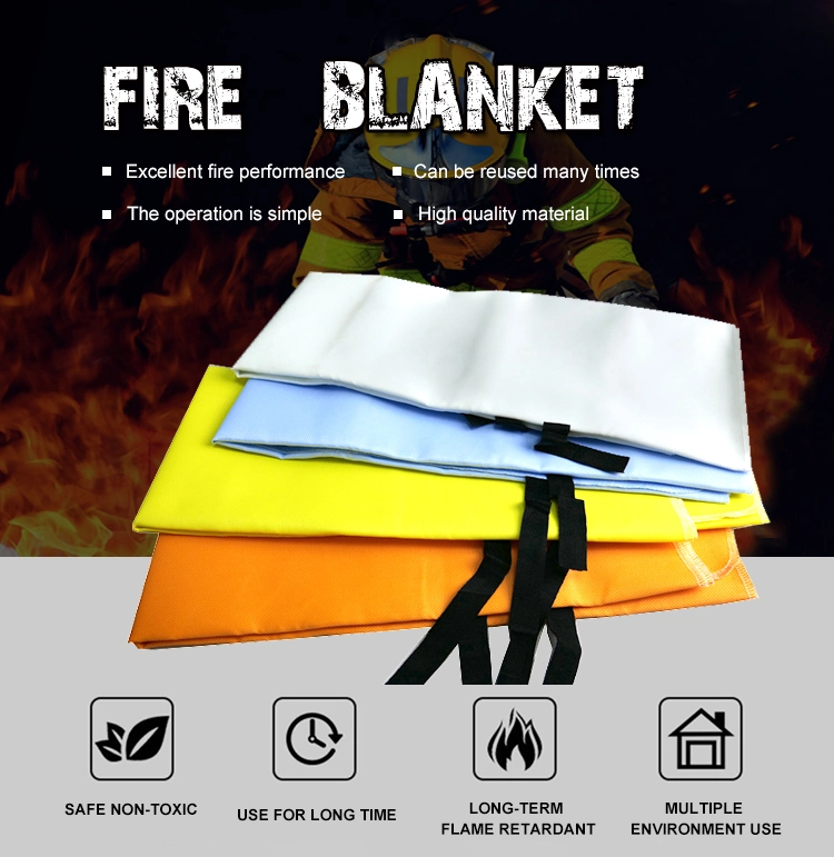 Manufacturer Factory Price Fire Blanket Emergency High Temperature Fiberglass Fabric Welding Blankets Roll High Quality Fiberglass Mesh