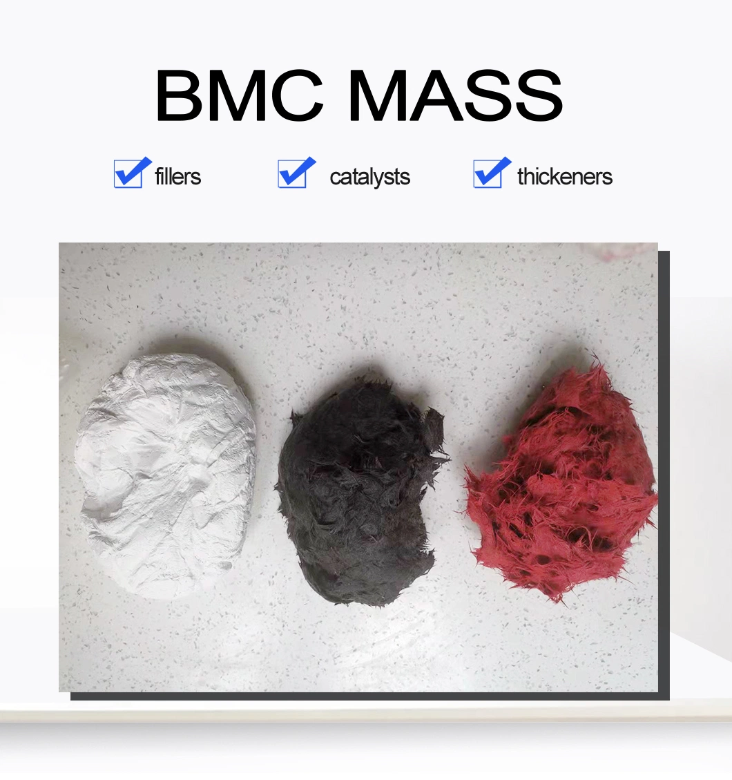 Complex Mixture of Resins, Fillers, Catalysts, Thickeners, Glass Fiber Chopped Strands BMC Bulk Molding Compound (BMC)