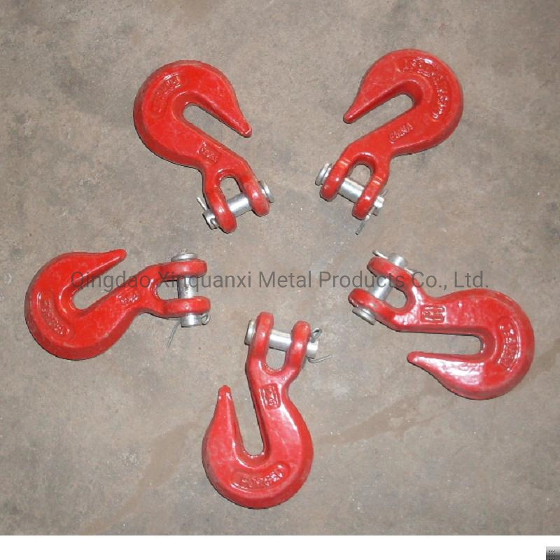 G80 Clevis Grab Hook with Wings for Chain Sling