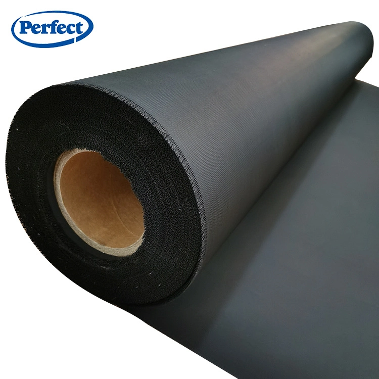 Thickness 0.13mm Antisitatic Black Color PTFE Fiberglass Cloth Bgf