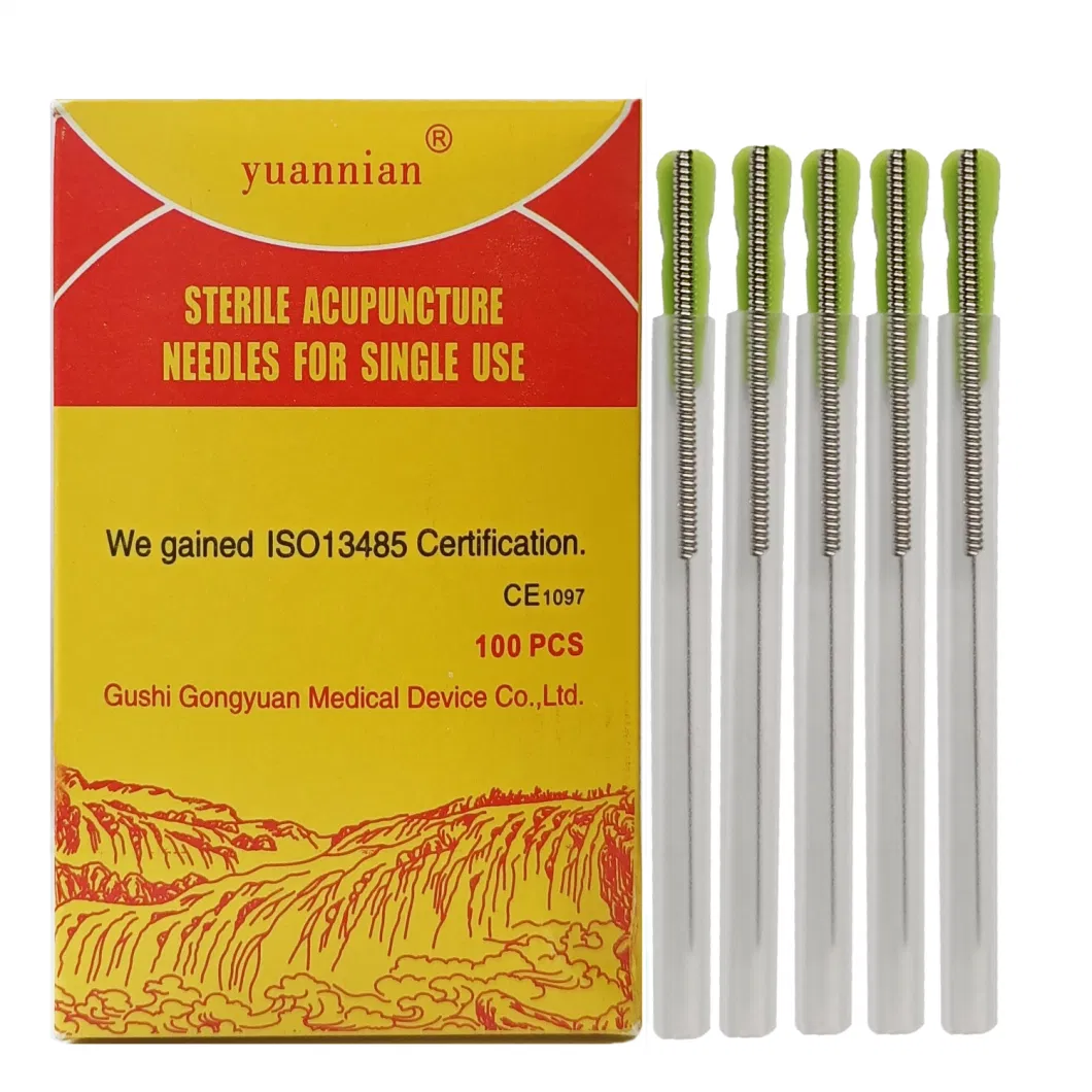 Chinese Traditional Disposable Wholesale Acupuncture Dry Needle Single Use with Guide Tube