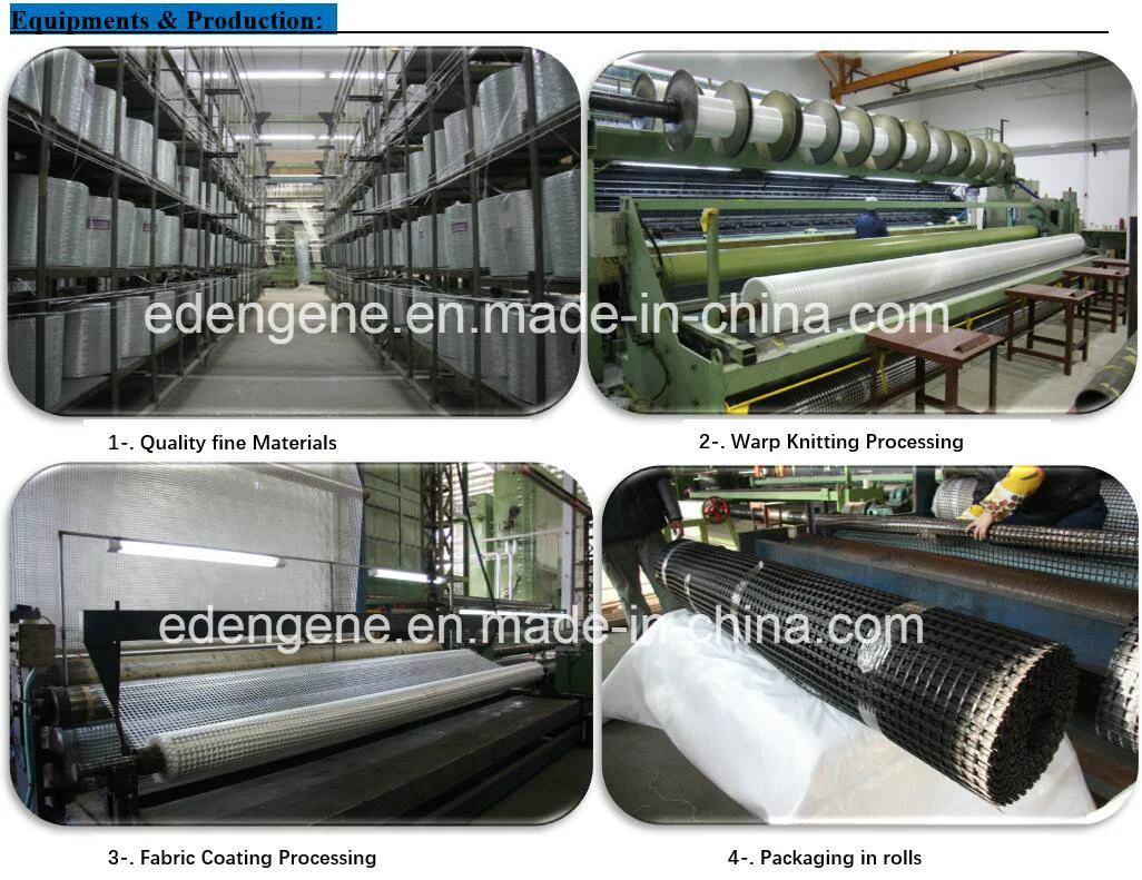 Biaxial/Bidirectional Fiberglass Geogrid for Asphalt Road Construction Reinforcement/Anti-Cracks