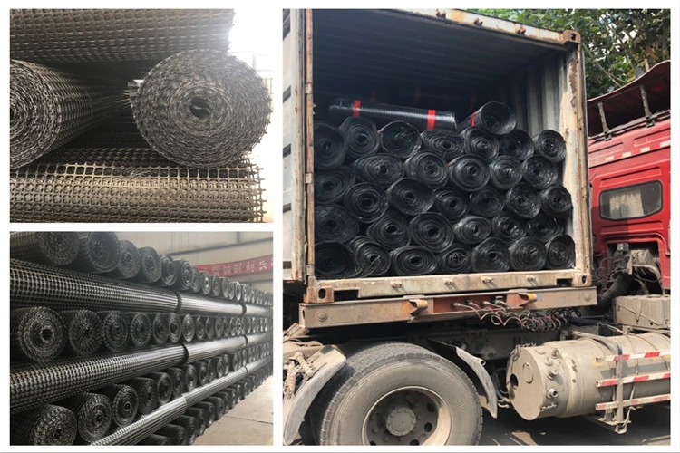 50kn Driveway Geogrid Road Reinforcement 80kn PP Geogrid Plastic Multiaxial Geogrid