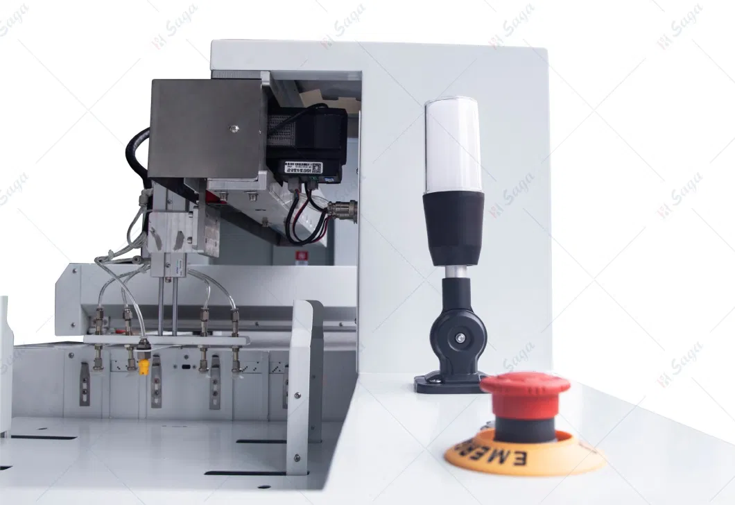 CCD Digital Camera Pneumatic Auto Feeding System Contour Cutting Machine/Sheet Die Cutter