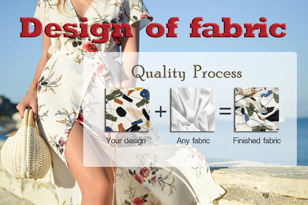 Multipurpose Vintage Decors Complex Pattern Satin Floral Printed Fabric