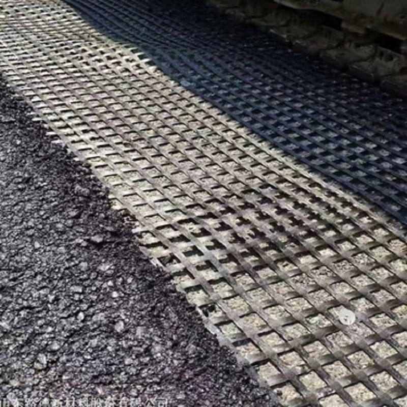 Construction Materials for Airport with Warp Knitting Geogrid