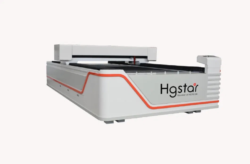 Hgtech CO2 300W 500W 600W CNC Laser Engraving Cutting Machine for Wood Acrylic Leather Fabric Fiberglass Carbon Fiber Cloth PVC Plastic