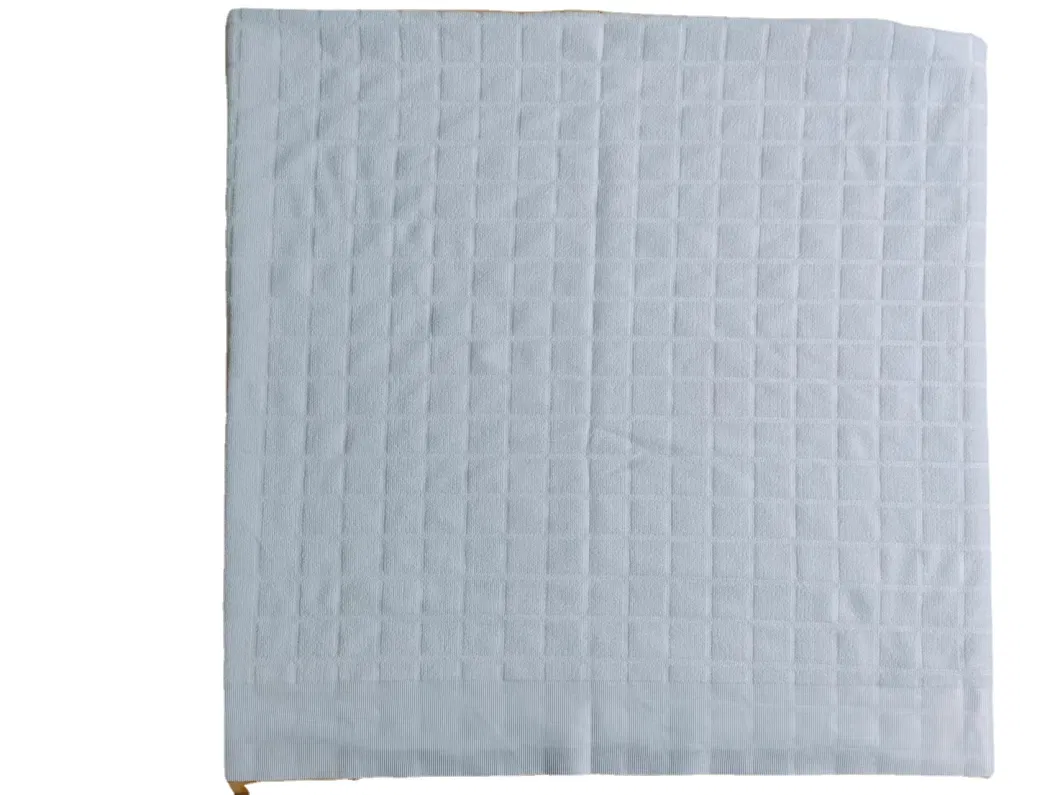 2PCS/Set Ihram Hajj Towel 100% Polyester Microfiber Warp Knitting Jacquard 110X215cm