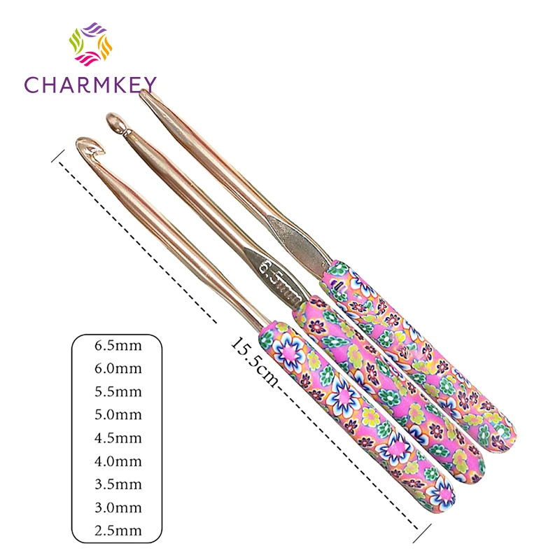 Aluminium Crochet Hooks Needles Knit Weave Craft Yarn Sewing Tools Crochet Hooks Knitting Needles