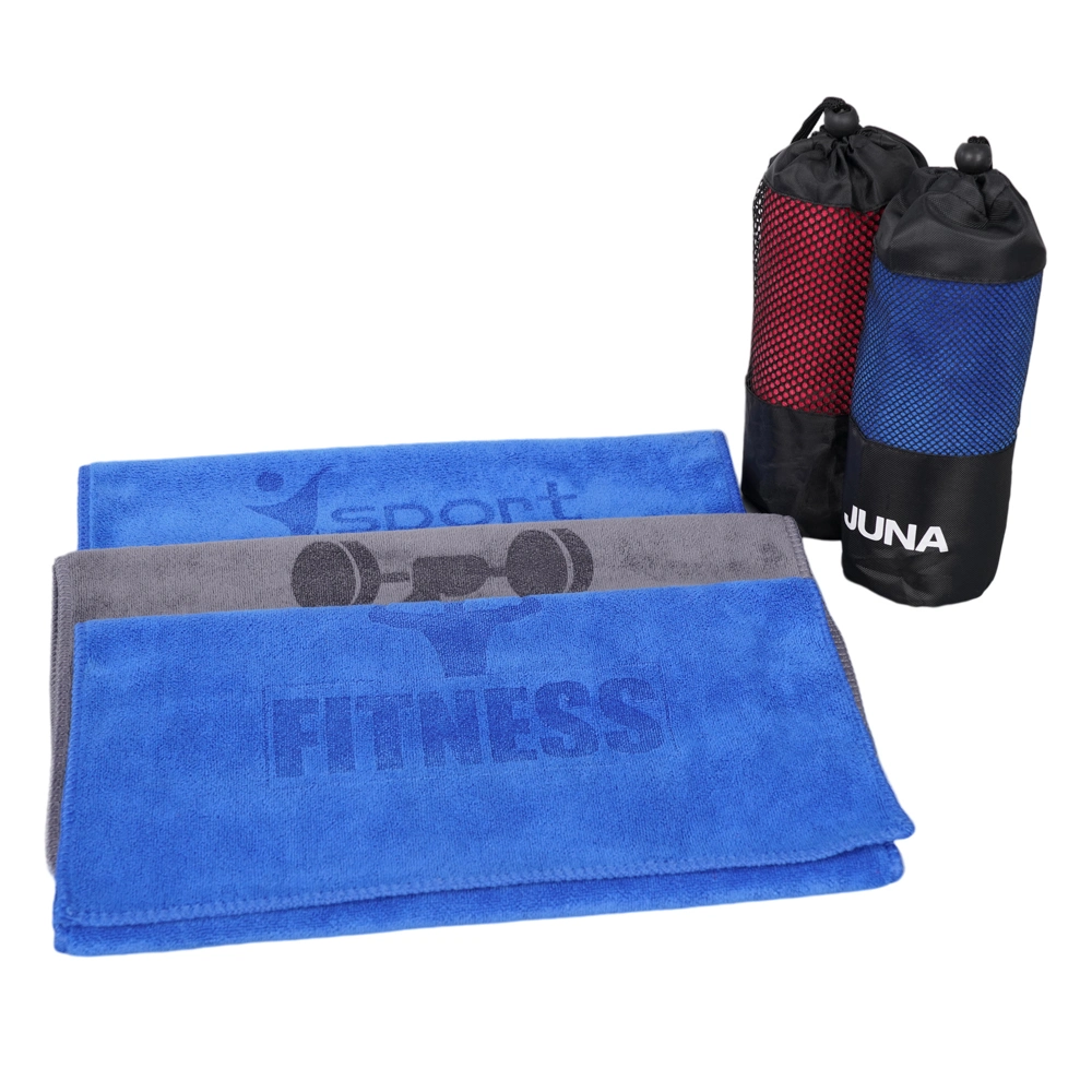 Home Use Work out Yoga Terry Microfiber Gym Towels Laser Logo