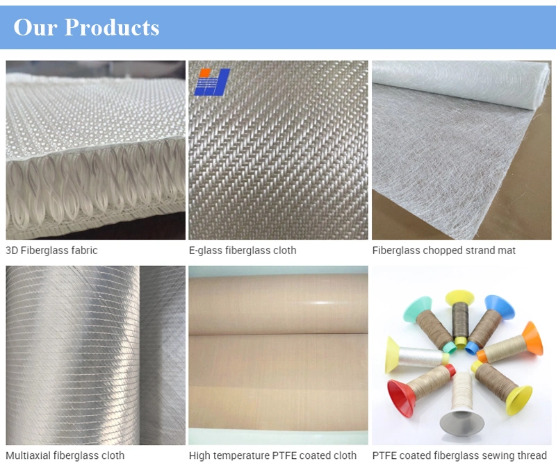 Weft Unidirectional Fiberglass Fabric with Mat for Composite Pole