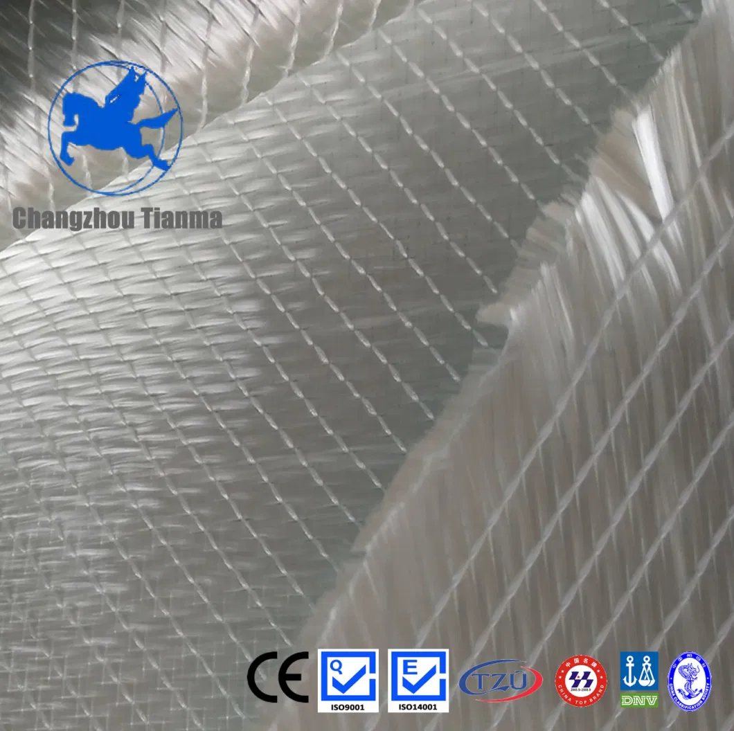 Fiberglass Double Biaxial Fabric, +/-45 Degree, Unsaturated Polyester Resin