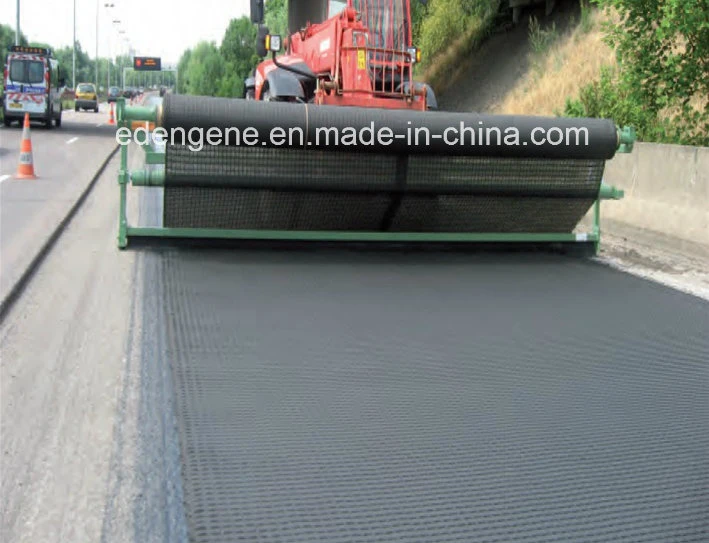 Polyester Geocomposite Bitumen Coated for Asphalt Pavement Prevention of Reflective Cracks