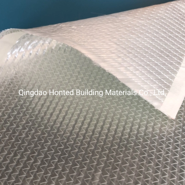 800GSM 1270mm +/- 45 Degree E-Glass Fiberglass Biaxial Cloth Fiberglass Multiaxial Fabric for FRP Industry Bus Roofing FRP Dome Marine