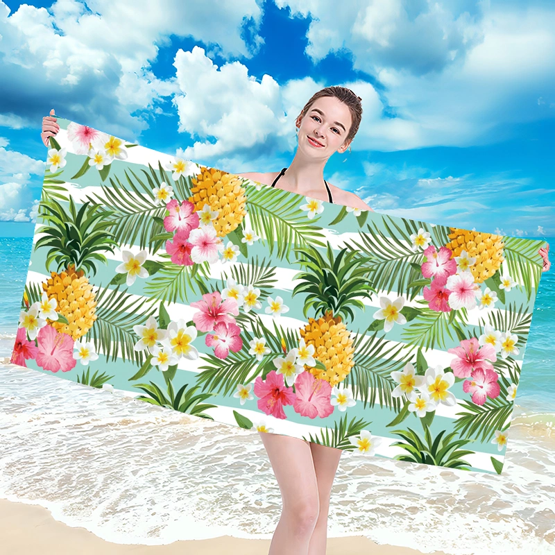 2022 New Design Women Beach Towel Polyester Amazon Hot Selling Mandala Serviette Microfiber Travel Beach Towel
