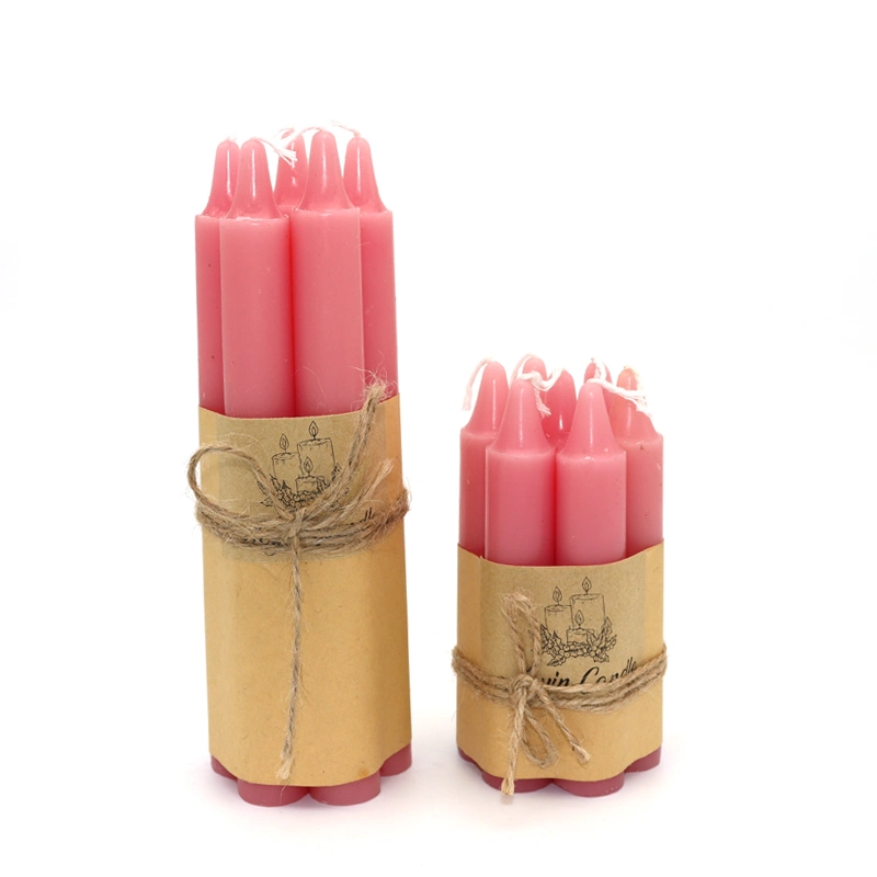 Mini Pillar Tearless Smokeless Candles Wedding Gift Candle