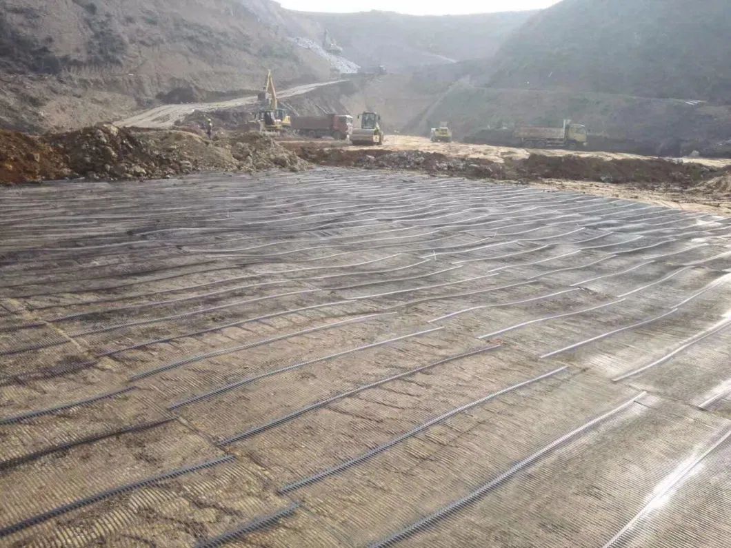 PP Geogrid Plastic Uniaxial Geogrid for Highway Stabilization