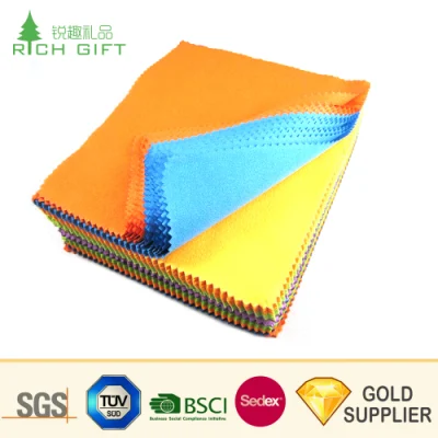 Mayorista Custom Print Microfiber Cleaner Screen lente digital Eyewear Mobile Adhesivo para teléfono Limpieza gafas de sol Gafas de sol Gafas paño