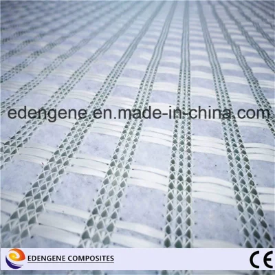 El vidrio Geocomposite para asfalto superpuesto y refuerzo de la cuadrícula de asfalto de carretera