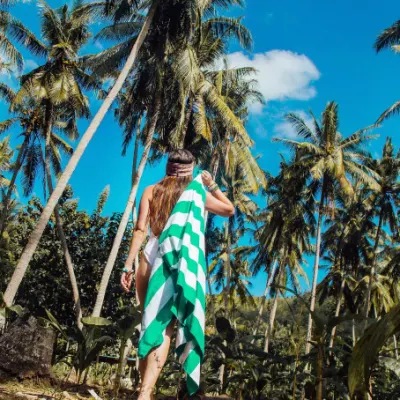 Toalla de playa de microfibra absorbente toalla compacta ligera de secado rápido perfecta Para Travel Sports Beach Swimming
