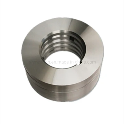 Aleación industriales fabricación de metal redondo de acero cuchilla cortadora longitudinal de la hoja de cizalla para cortar la placa de acero