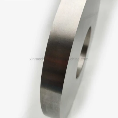 Aleación industriales fabricación de metal redondo de acero cuchilla cortadora longitudinal de la hoja de cizalla para cortar la placa de acero