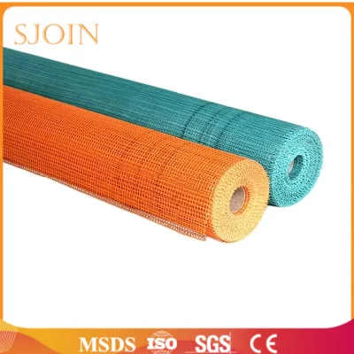 Material de construcción 160g malla de fibra de vidrio/ Plaster de fibra/ Fibra de vidrio Malla neta