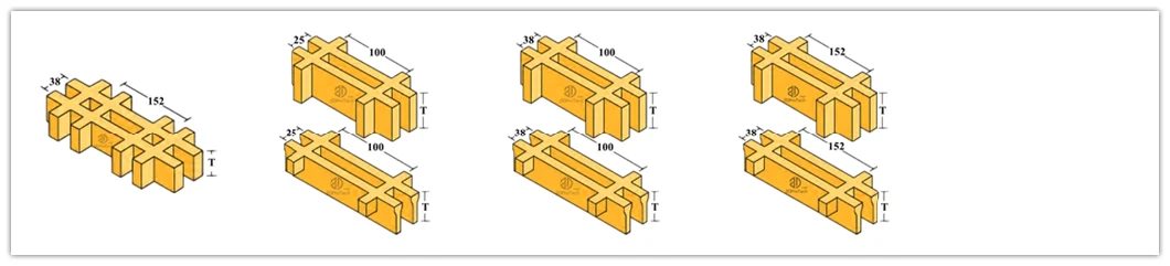 FRP Grates Fiberglass Grating for Municipal Construction